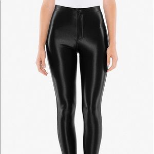 American Apparel Black Disco Pants